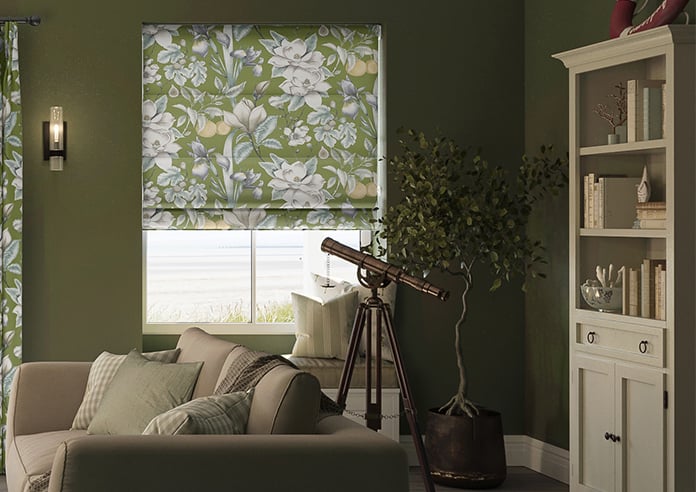 Lavish, Moss - Twist&Fit Roman Blind - Image 3
